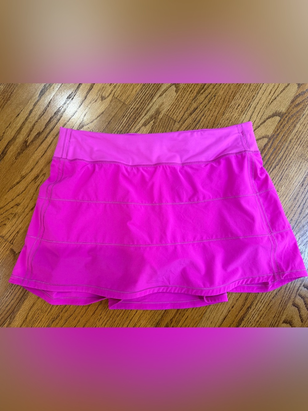 lululemon athletica Bright Pink Athletic Skort Sz 10